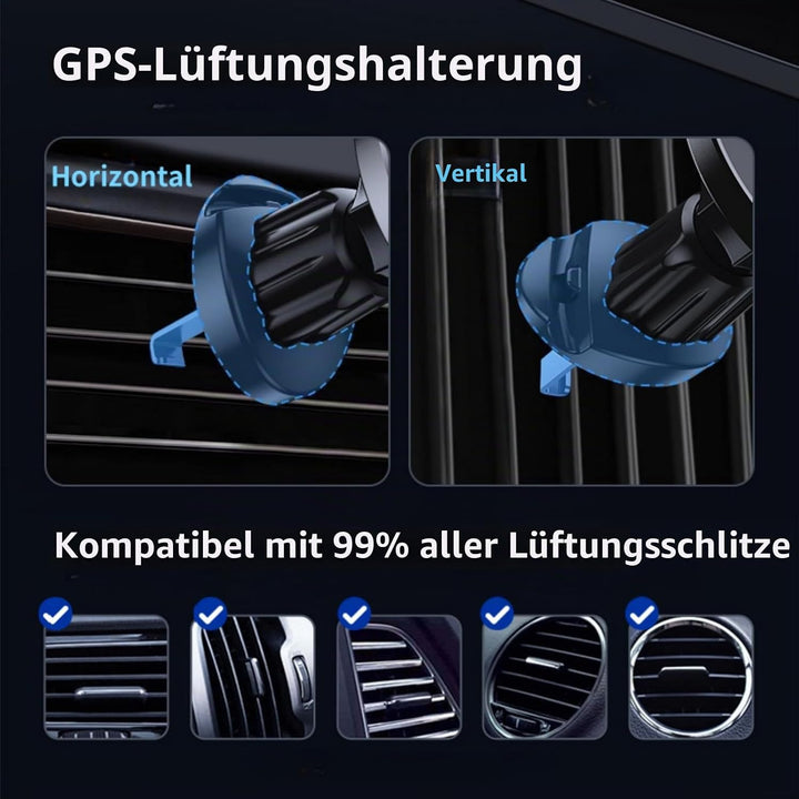 CARKOOL Halterung für Navi,17mm Kugel Adapter 360° Drehbare Schwanenhals Halterung und Ersatzhalteru