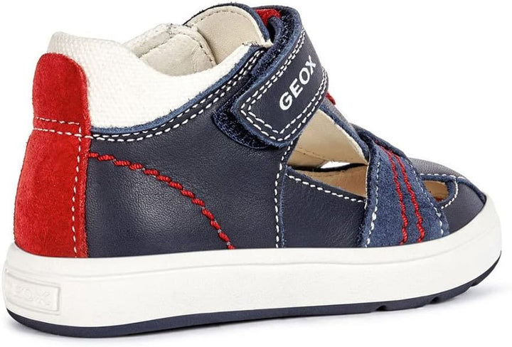 Geox Jungen B Biglia Boy A Erste Schritte 19 EU Navy White, 19 EU Navy White