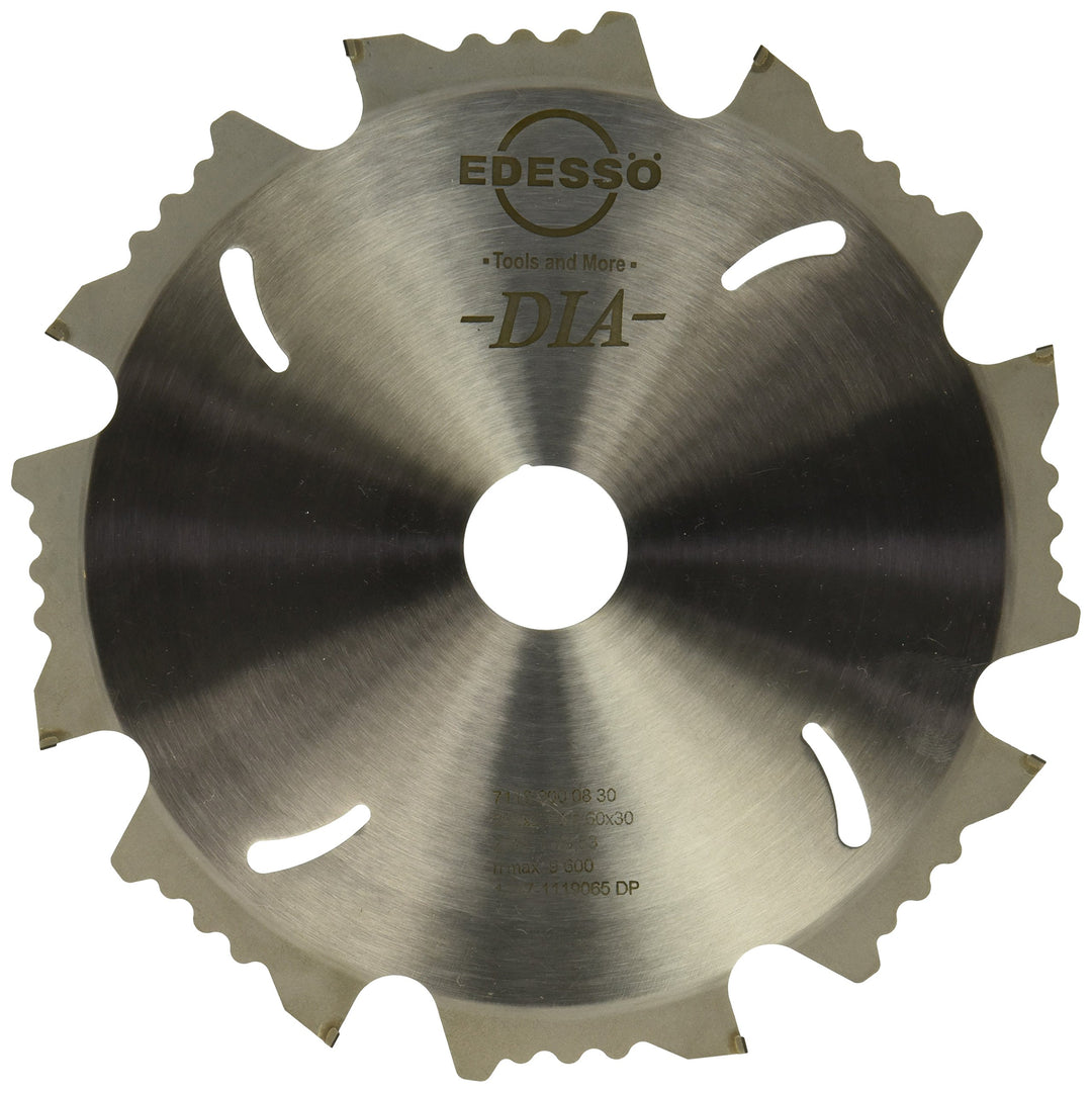 Edessö 5112000830 DP-Kreissägeblatt sdb DP 200x2, 4/1, 6x30 Z=8 F neg, Silber
