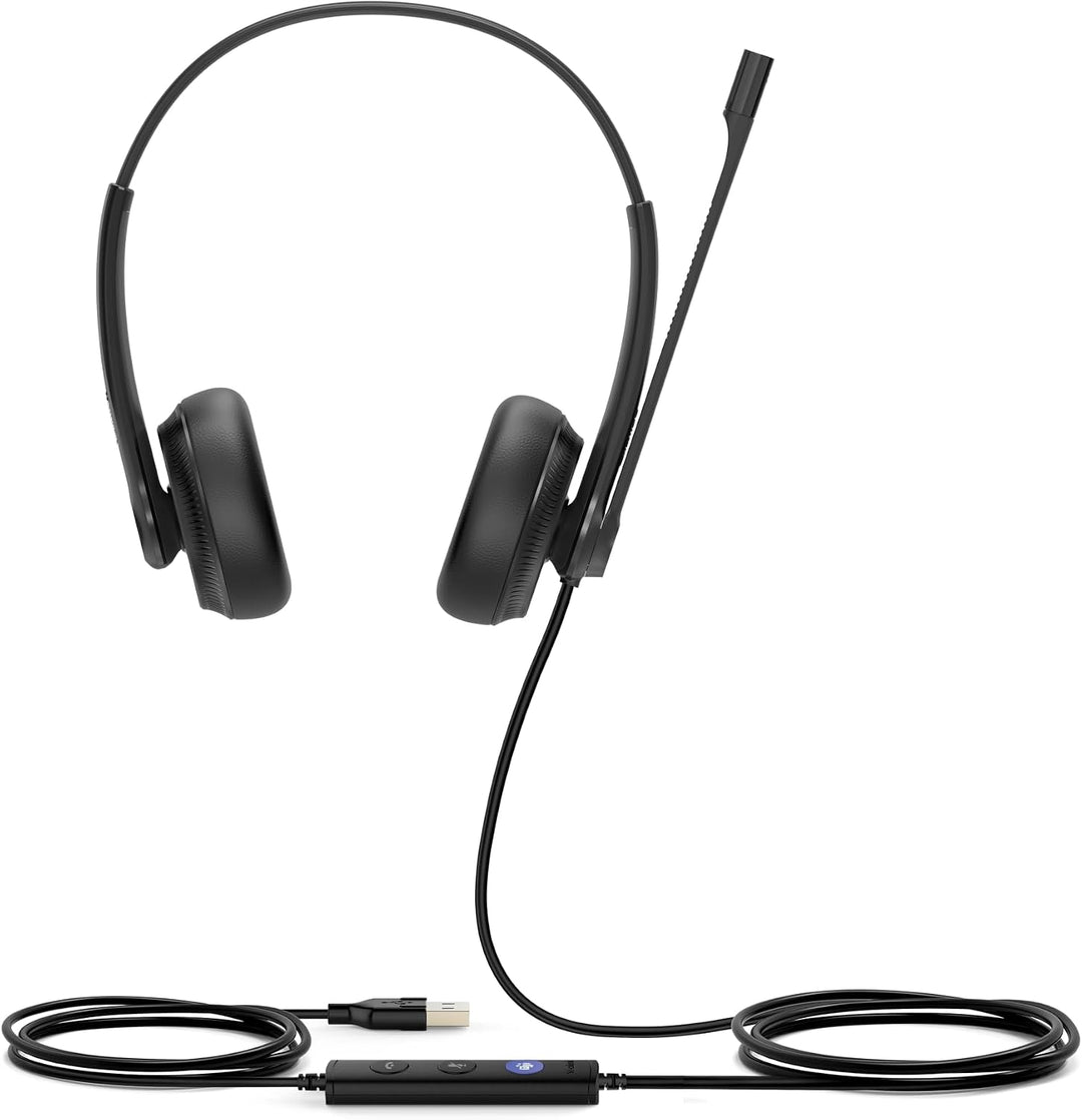 Yealink USB Headset UH34 Dual Teams, schwarz, UH34 Dual Teams