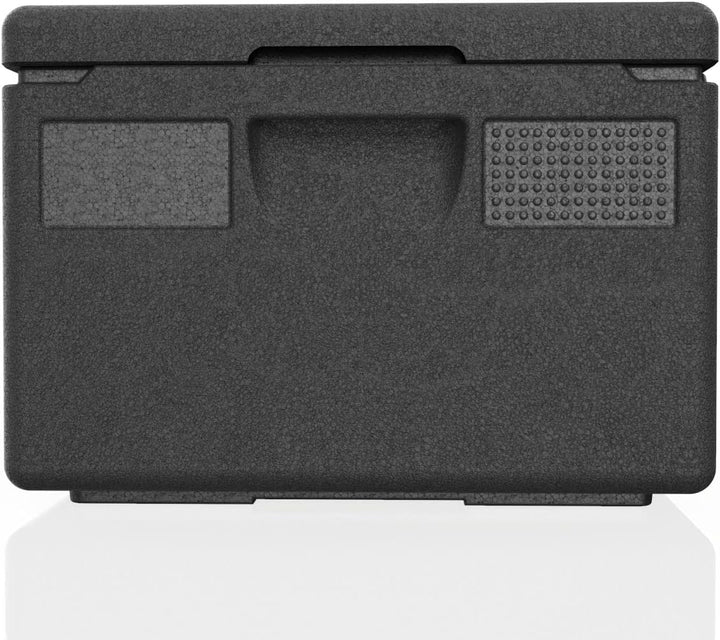 KÄNGABOX® Thermobox Expert GN 1/1 - Die Thermobox für Profis. 21-46 Liter EPP Isolierbox Schwarz 39