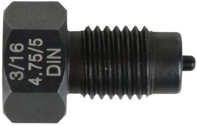 KS Tools 122.1215 FLAREFIXeco 4,75 mm Universal-Bremsleitungs-Bördelgerät-Satz, 4-tlg Single, Single