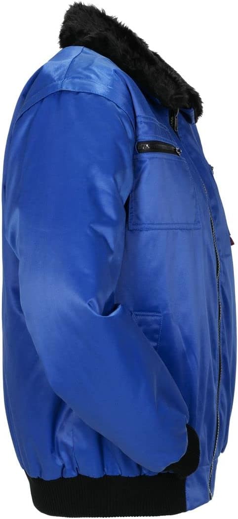 Planam Outdoor Winter Herren Gletscher Comfortjacke kornblau Modell 0362 Grösse XXXL kornblau 3XL, k
