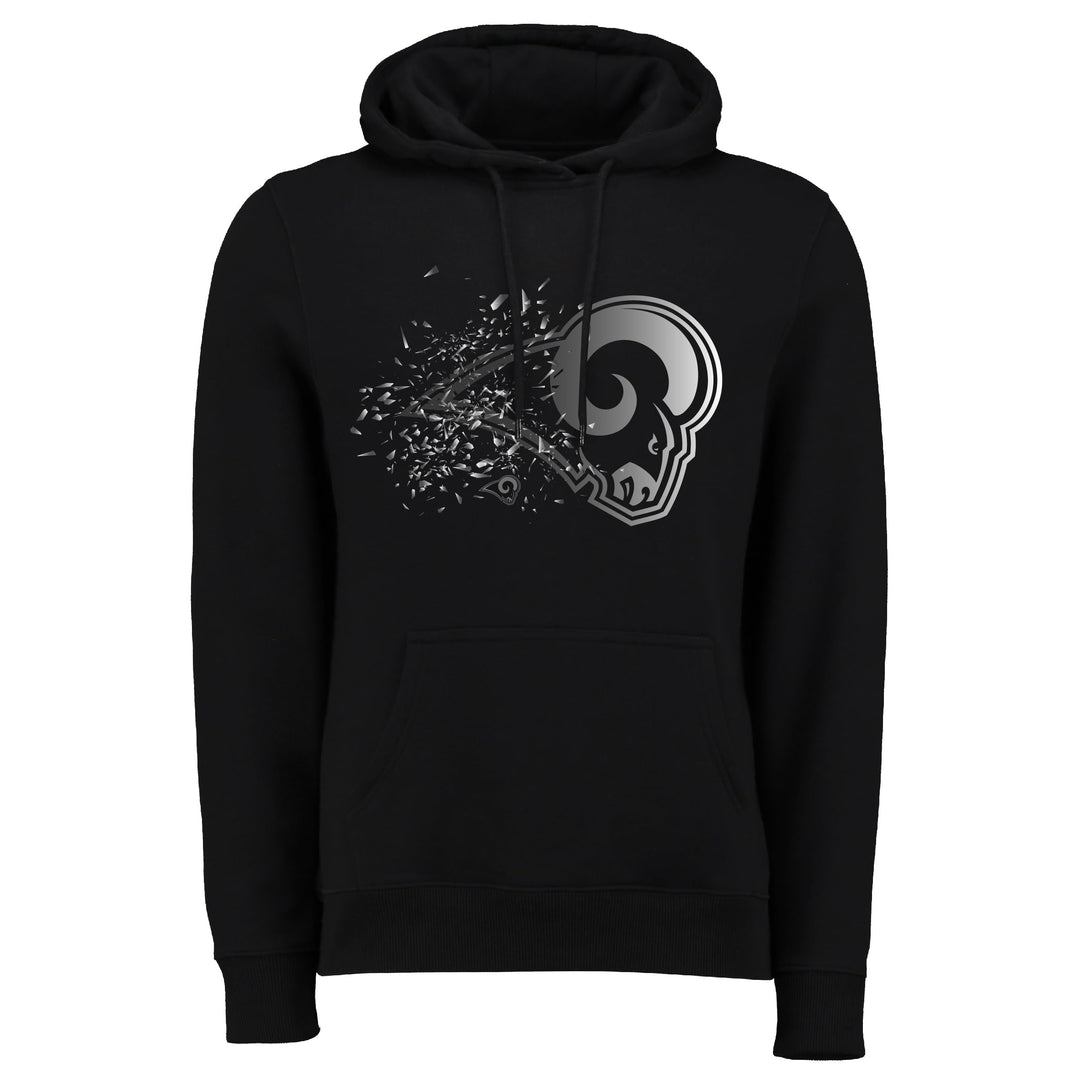 Fanatics NFL Hoodie Herren Kapuzenpullover Los Angeles Rams 1979MBLK7HWLAR S Schwarz, S Schwarz