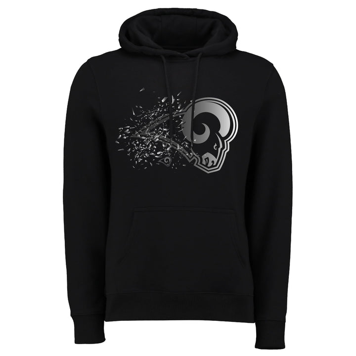 Fanatics NFL Hoodie Herren Kapuzenpullover Los Angeles Rams 1979MBLK7HWLAR S Schwarz, S Schwarz