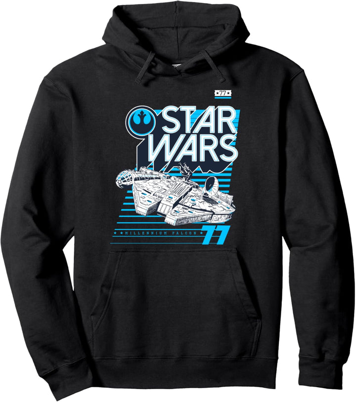 Star Wars Retro Falcon 77 Pullover Hoodie
