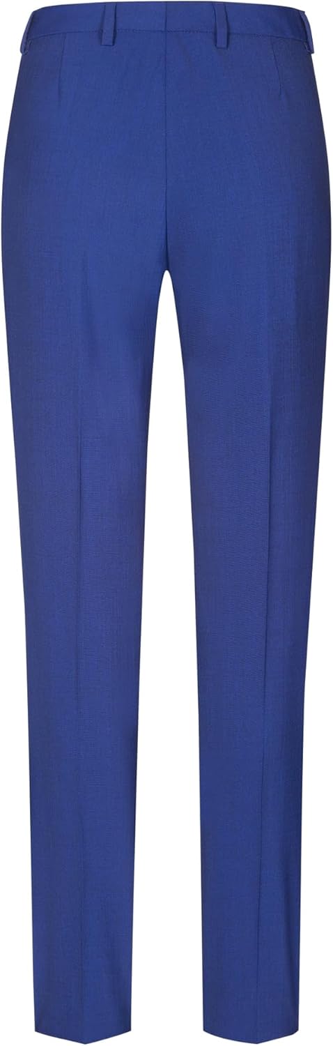 GREIFF Damenhose mit hoher Leibhöhe | Gerader Beinverlauf | 2 Seitentaschen 32 Italian Blue, 32 Ital
