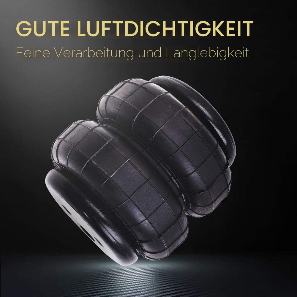 maXpeedingrods Stossdämpfer Luftfederung Luftbalg Air Spring Standard 2500 Pound rechts links hinten