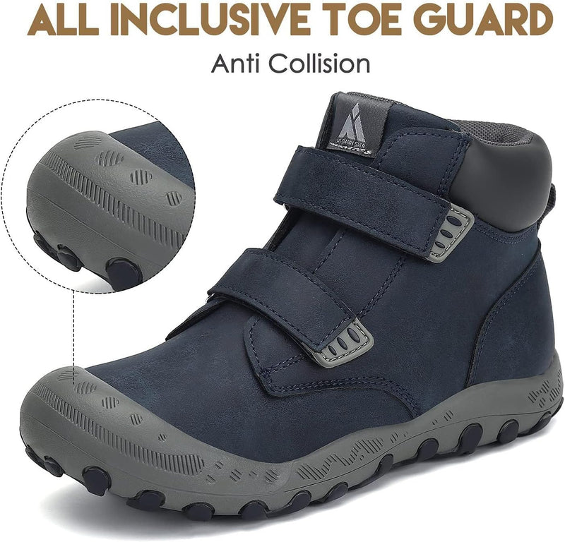 Mishansha Kinder Wanderschuhe Trekking Wanderstiefel Outdoor Trekkingschuhe 28 EU Blau, 28 EU Blau
