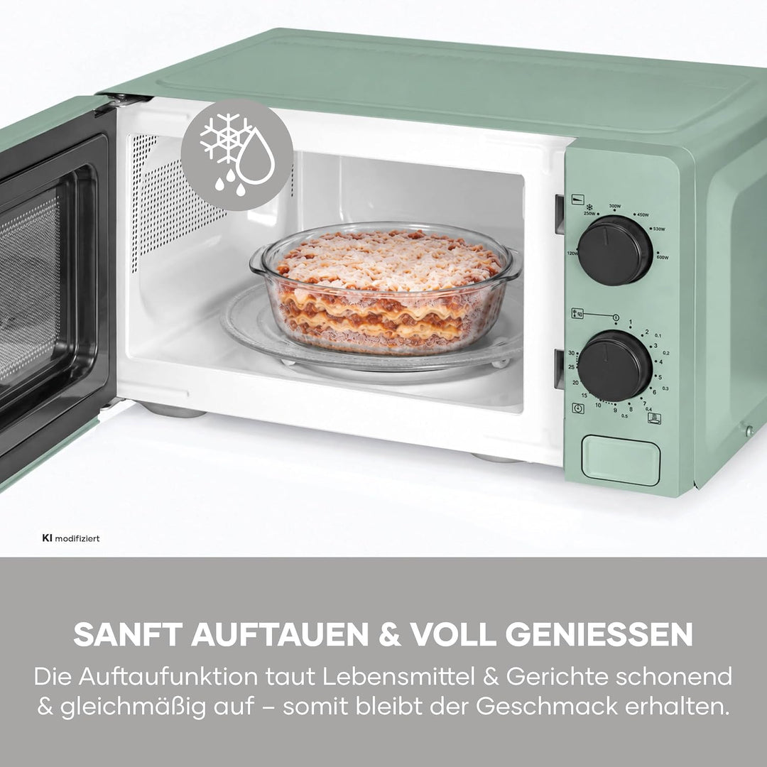 Severin Solo-Mikrowelle, 17L, 600W, Drehteller, Microwellengerät