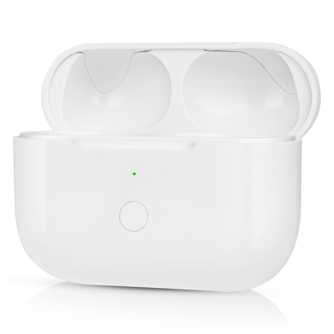 Kenko Back Kabellose Ladecase kompatibel mit AirPods Pro 1. & 2. Generation (Weiss (to USB-C)), Wei&