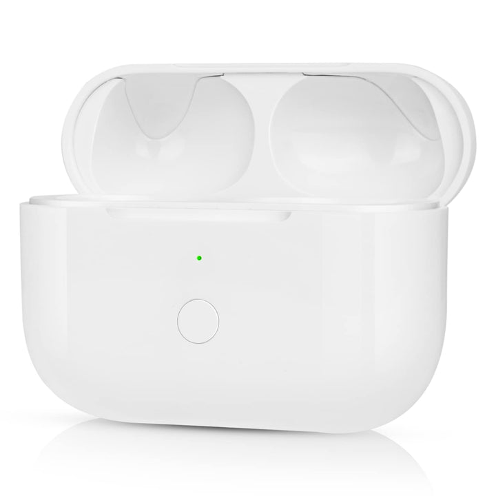 Kenko Back Kabellose Ladecase kompatibel mit AirPods Pro 1. & 2. Generation (Weiss (to USB-C)), Wei&