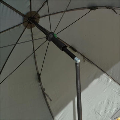 A&N Schirmzelt Angelschirm 250x240cm 45° winkelbar Anglerschirm wasserdicht Nylon