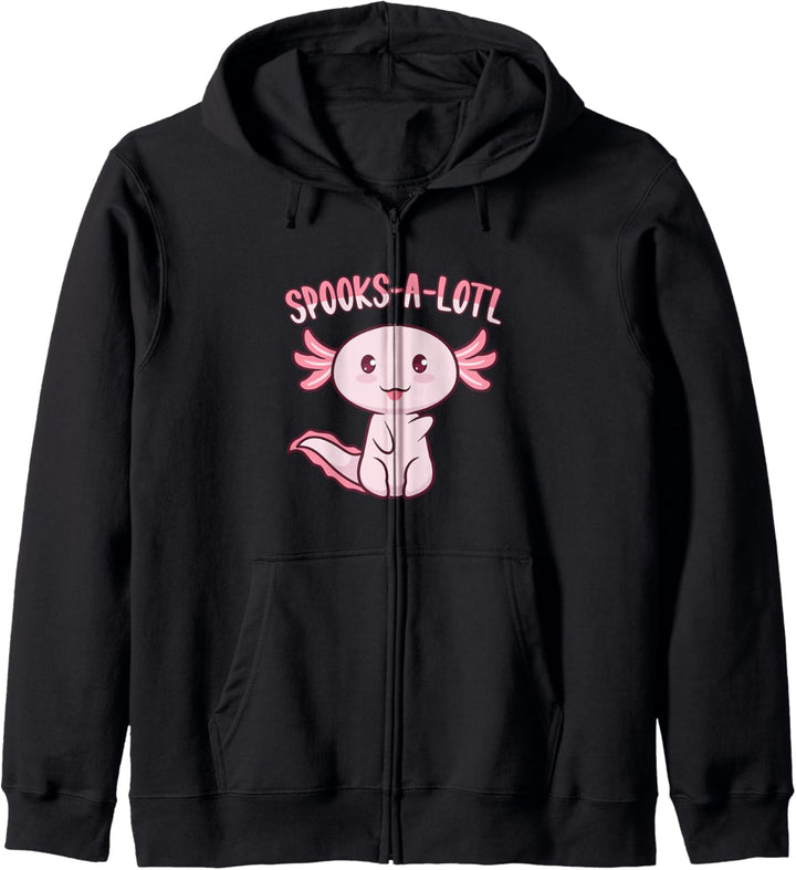 Halloween Axolotl Kostüm Spooks-A-Lotl Kapuzenjacke