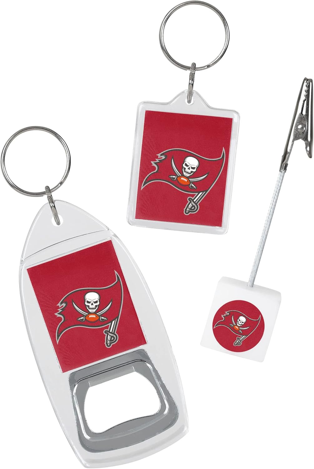 FOCO Tampa Bay Buccaneers NFL Amerikanischer Fussball Packung mit 6 Weihnachtsfeier Gefälligkeiten