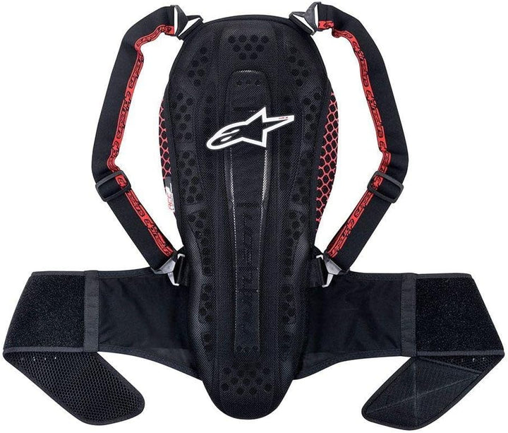 Alpinestars Alpinesrats Nucleon KR-2 Rückenprotektor, S S Schwarz Smoke Red, S Schwarz Smoke Red