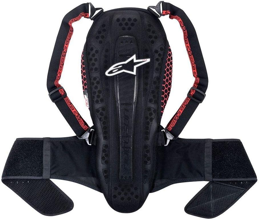 Alpinestars Alpinesrats Nucleon KR-2 Rückenprotektor, S S Schwarz Smoke Red, S Schwarz Smoke Red