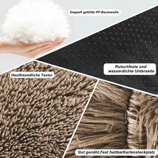 CALIYO Hundebett Mittelgrosse Hunde, Katzenbett Flauschig, Katzenkissen Hundekissen Waschbar, Trockn