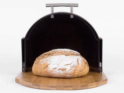 Zeller Brotkasten „schwarz/Bamus“, Holz, small, 27282