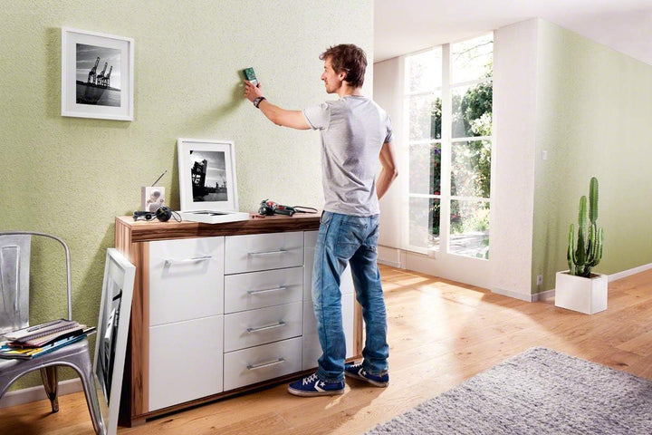 Bosch Ortungsgerät Truvo (Ein-Knopf-Bedienung für einfache Nutzung, Strom & Metall