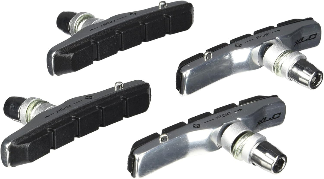 XLC Cartridge V-Brake Bremsschuhe (72mm | 25 Paar) Schwarz, Schwarz