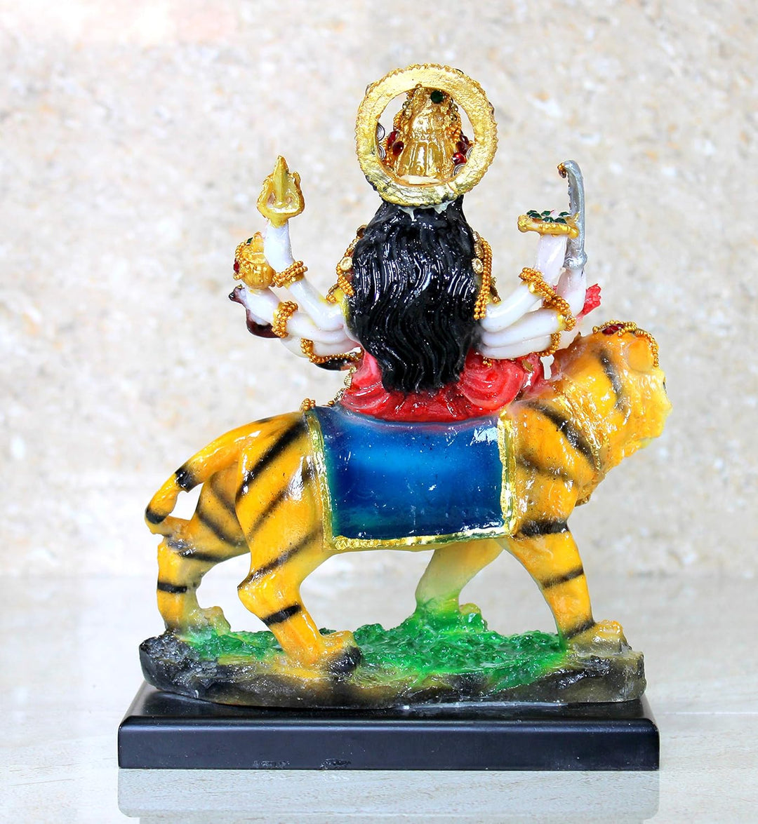 Esplanade Maa Durga MATA Rani Idol Statue Murti Moorti für Zuhause Mandir (6,5 x 8 Zoll)… 8 Inches,