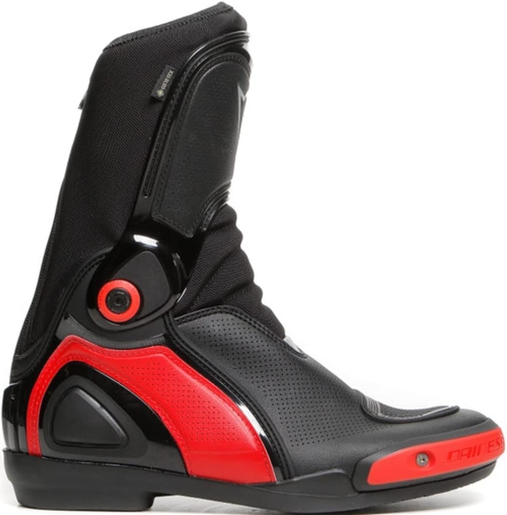 Dainese Sport Master Gore-Tex wasserdichte Motorradstiefel 39 EU Black Lava Red, 39 EU Black Lava Re