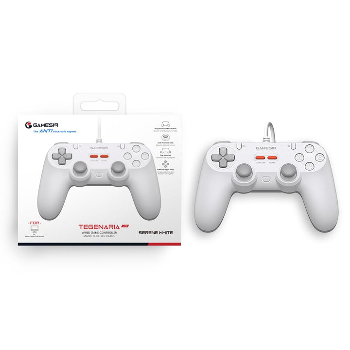 GameSir Tegenaria Lite Kabelgebundenes Gamepad – 1000Hz, Ultrageringe Latenz, Hall-Effekt-Sticks, 2