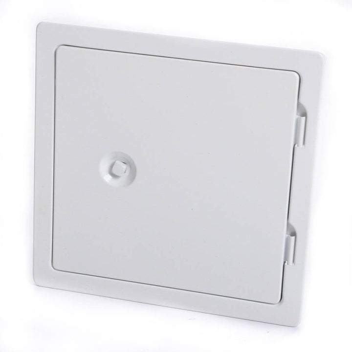 rg-vertrieb Kamintür Reinigungstür Revision Schornstein Edelstahl Putztür Weiss Stahl 2 Grössen (Wei