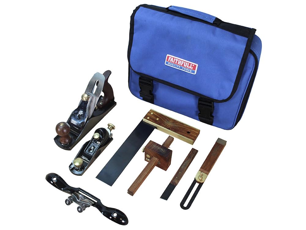 Faithfull CARPBAG Zimmermann-Werkzeug-Set, 7-teilig