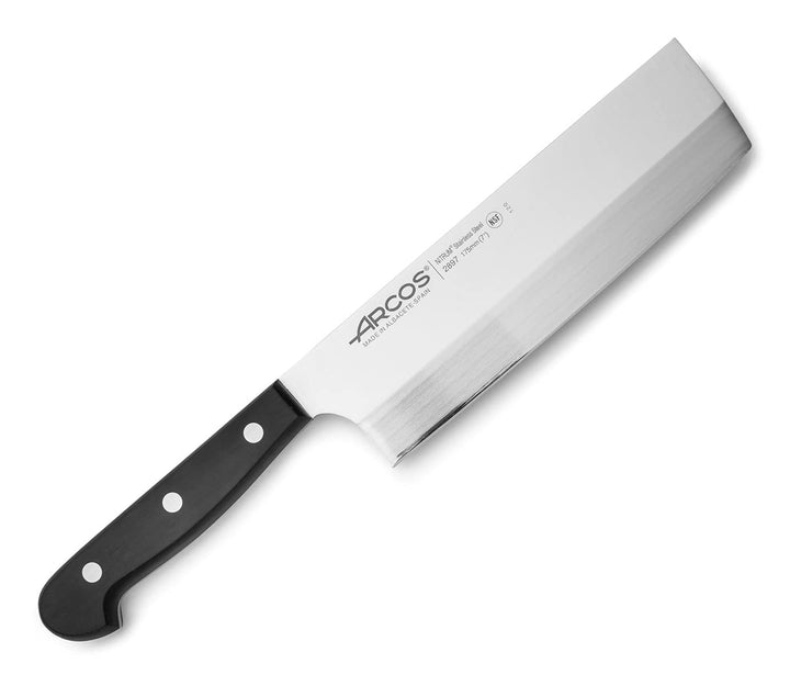 ARCOS Universal Usuba oder Asiatisches Messer mit 175mm zum Schneiden von Gemüse, Japanisches Messer
