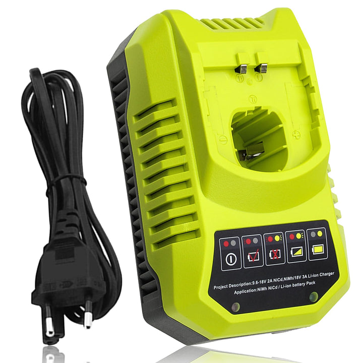BCL14181H 9.6 V-18 V Lithium-Ionen und NI-Mh Ersatz für Ryobi Akkuladegerät ONE +