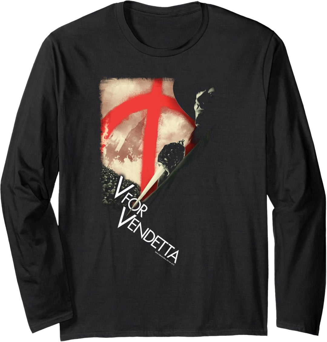 V for Vendetta Army Langarmshirt