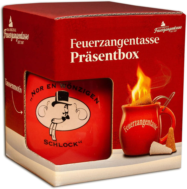 Feuerzangentasse 1er-Set, Rot/Rühmann Schlock - für Feuerzangenbowle Rot / Rühmann Schlock, Rot / Rü