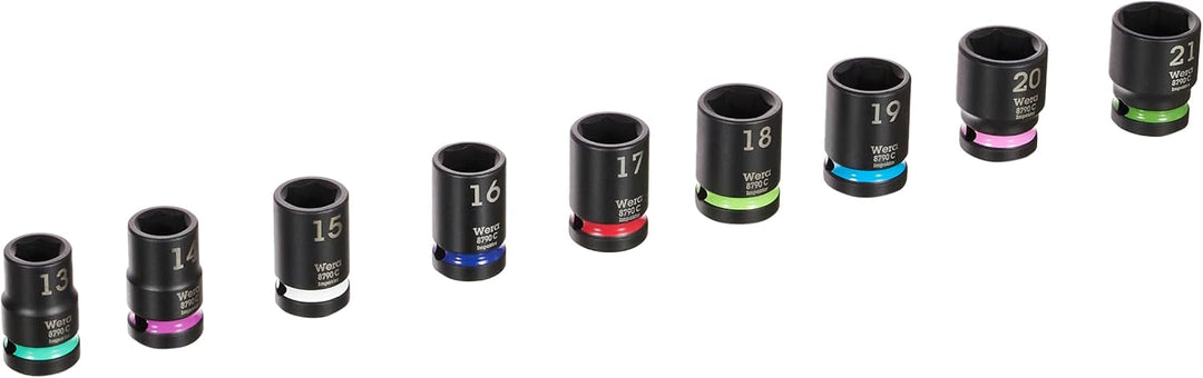 Wera 05075681001 Click-Torque C 3 Set 2 Drehmomentschlüsselsatz, 11-teilig Click-Torque C 3 Set 2 Si