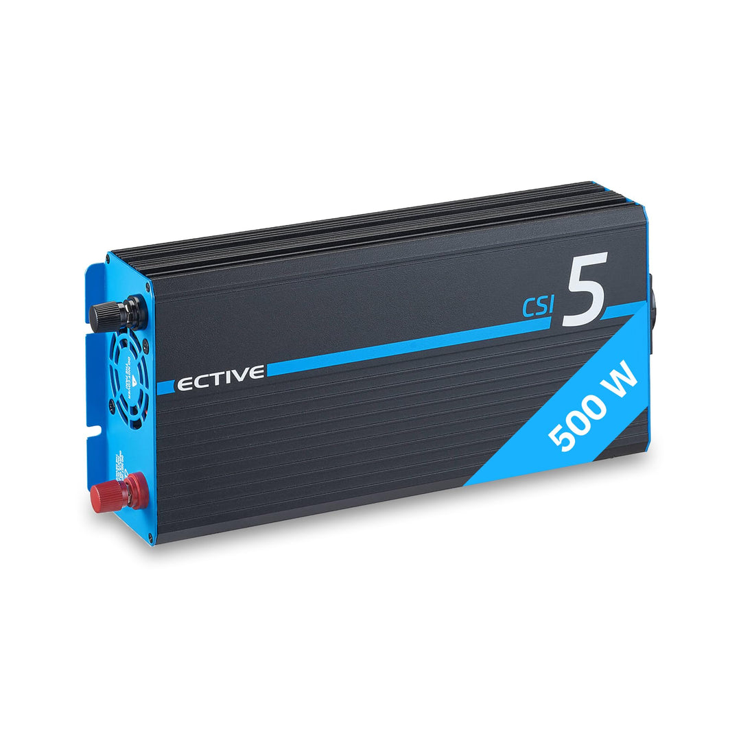 ECTIVE - Wechselrichter 12V auf 230V CSI 5-500W Reine Sinuswelle - Offgrid-Spannungswandler DC/AC St