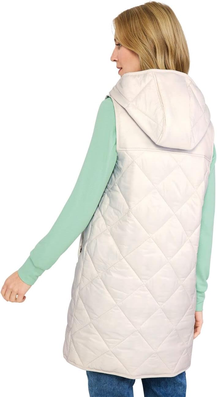 STREET ONE Damen A220170 Longweste 38 Relaxed Grey, 38 Relaxed Grey