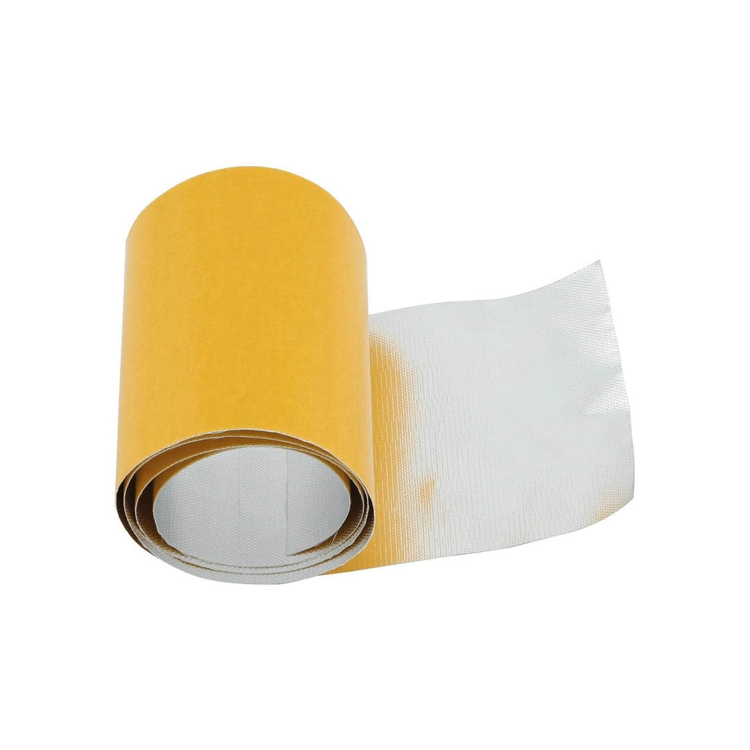 Selbstklebendes Hitzeschutz Tape/Hitzeschutzband - aluminiumbeschichtet - bis 500°C (10cm x 5m), 10c