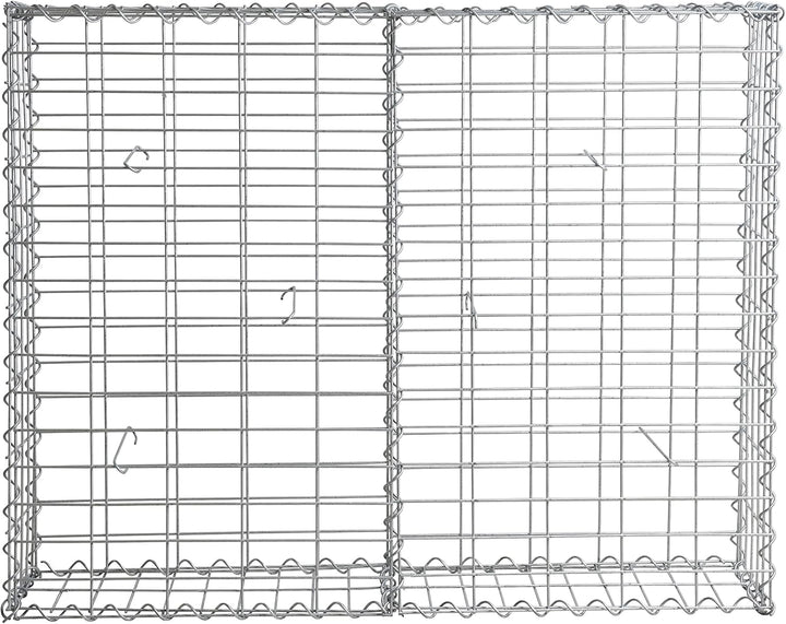 Estexo Spiral Steingabionen, Gabione, Steinkorb, Wand, Drahtkorb, Mauer (1 Stück 100x80x20 cm), 1 St