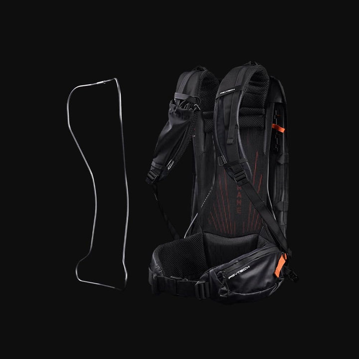 PGYTECH OnePro Flex Rucksack 30L (Space Black) + Kameraeinsatz, mittlere Grösse, Outdoor-Kameratasch
