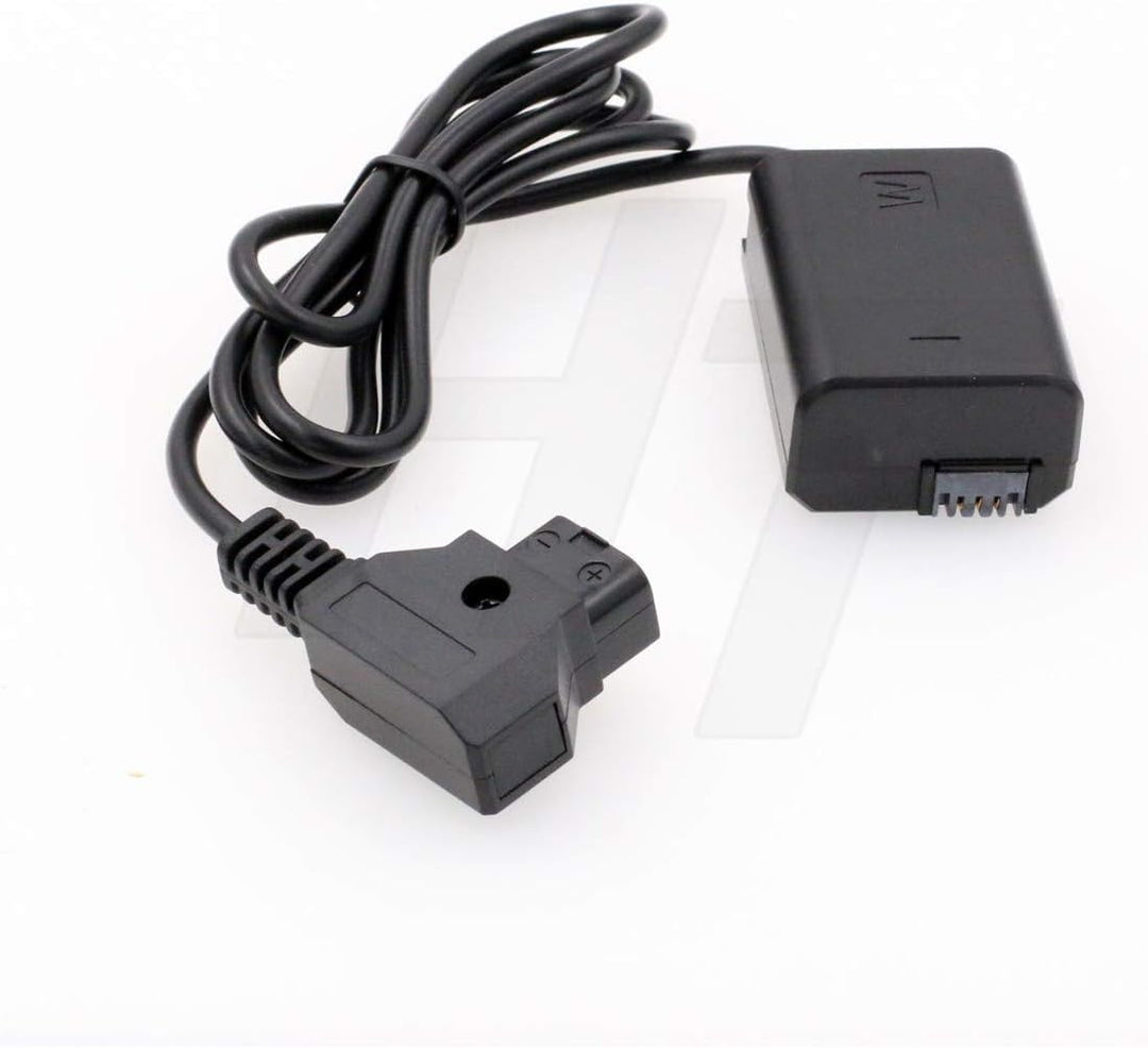 HangTon V-Lock D-Tap auf NP-FW50 Dummy-Akku für Sony A7 A7II A7S A7SII A7R A7RII A6300 A6500 A6000 A