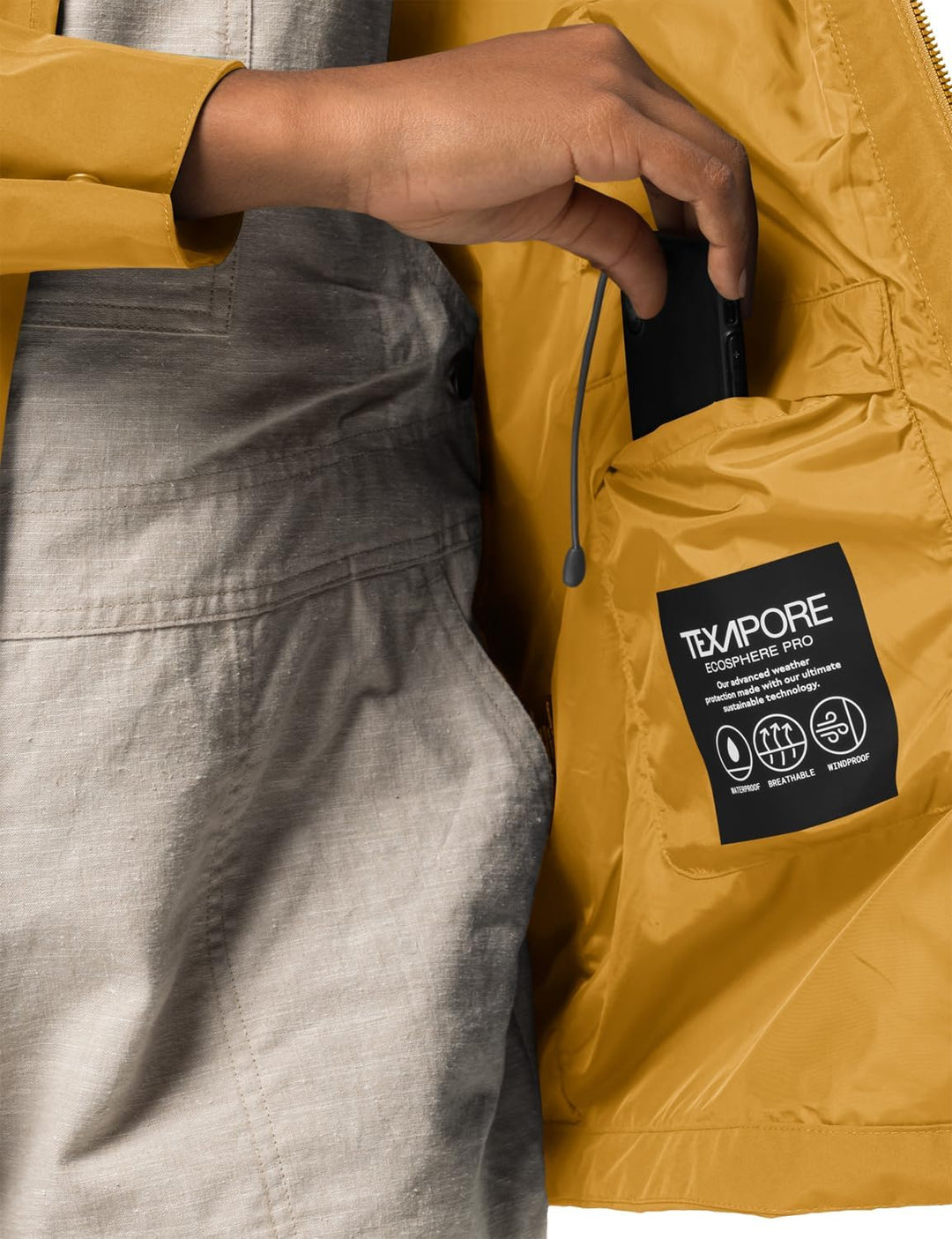 Jack Wolfskin Damen Dakar Parka W Mantel S curry, S curry