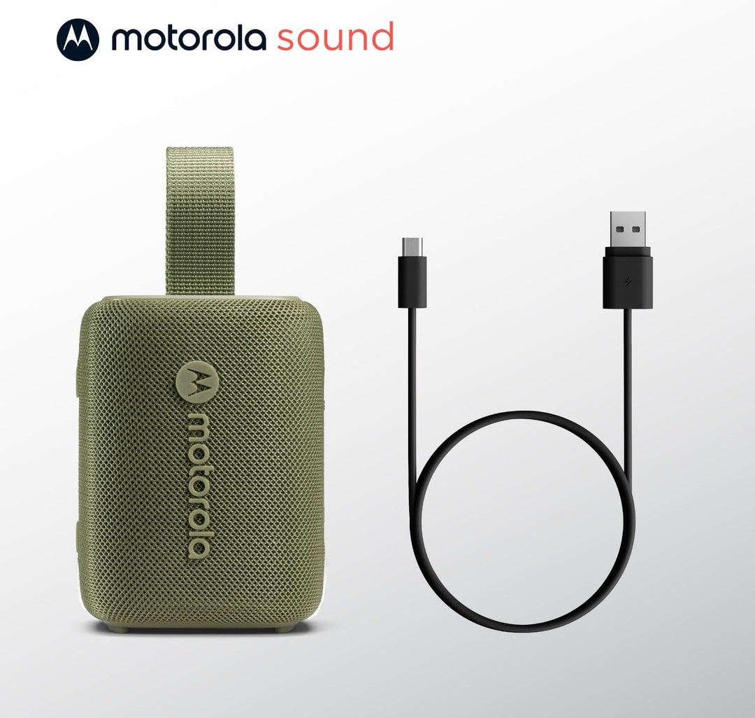 Motorola Sound – ROKR 300 Bluetooth 5.3-Lautsprecher – tragbarer kabelloser 7-W-Lautsprecher – IP67-