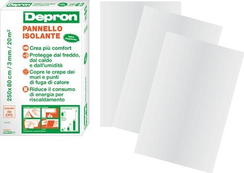 Depron Dämmplatten, 80 x 125 cm, Stärke 3 mm, Packung à 20 Platten