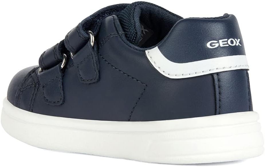 Geox Baby-Jungen B Djrock Boy Sneaker 20 EU Navy White, 20 EU Navy White