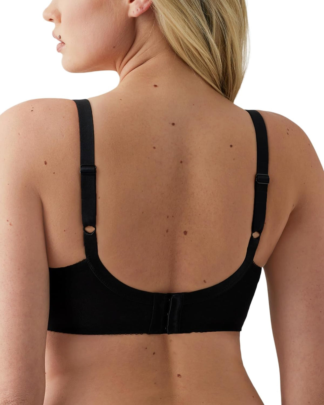 Wacoal Damen Retro Chic Full Figure Underwire Bra BH mit voller Abdeckung, Undurchsichtige 70D Schwa