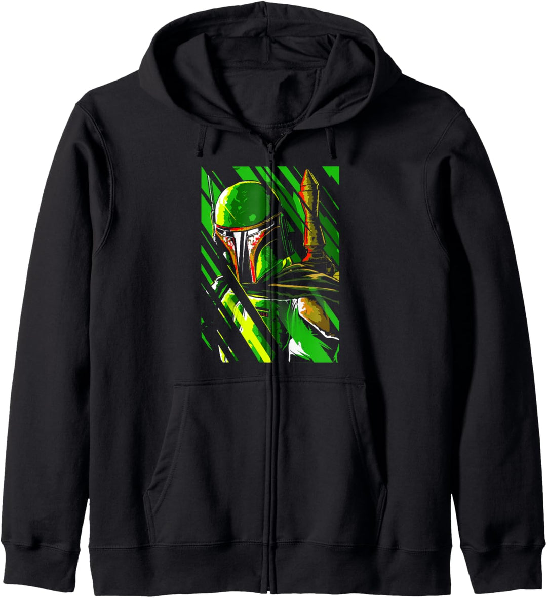 Star Wars Boba Fett Rift in the Matrix Laser-Light Show Kapuzenjacke
