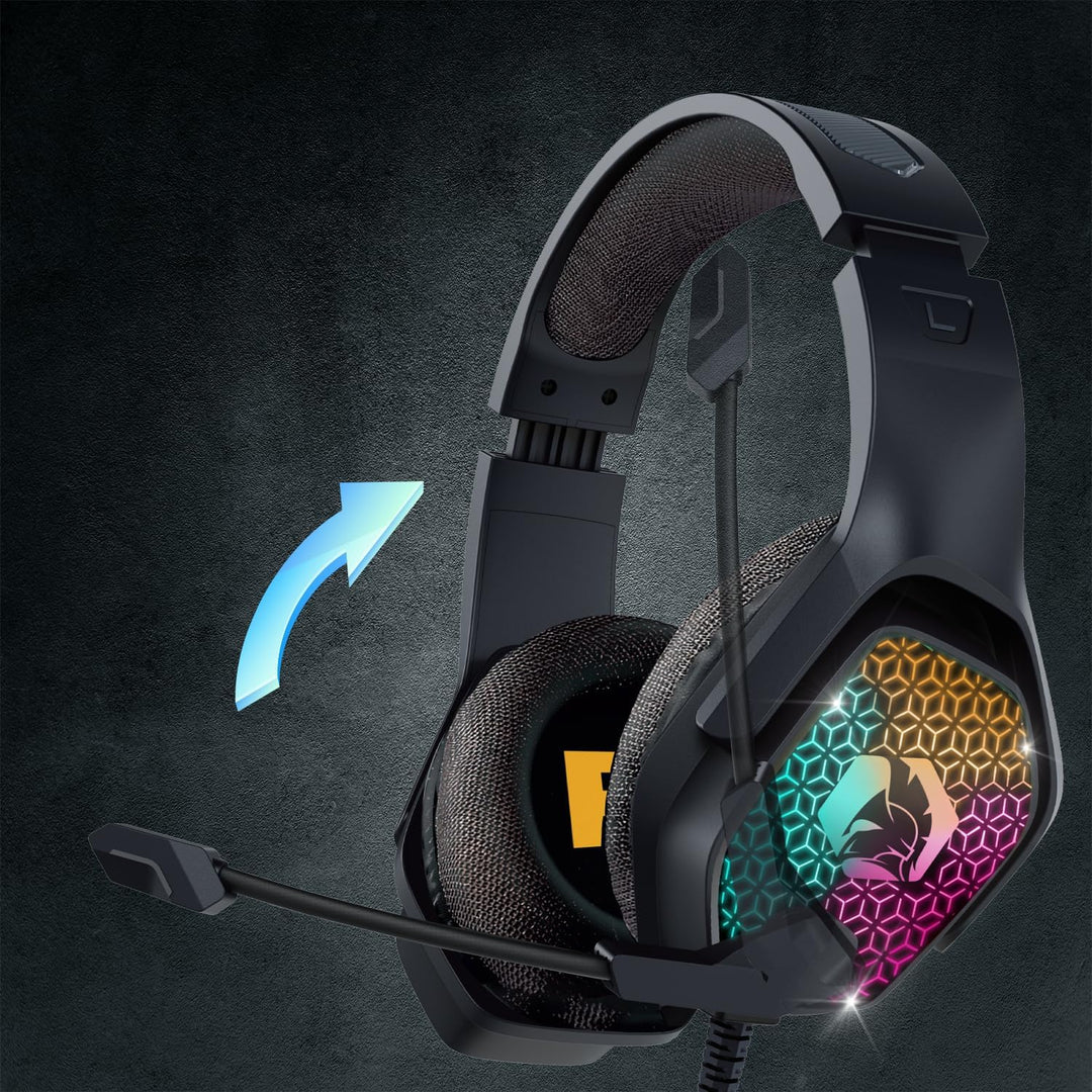 EMPIRE GAMING H-3 RGB Kopfhörer für PS5, PS4, Xbox, Switch, PC, Mac, Smartphones, Tablets, High Defi