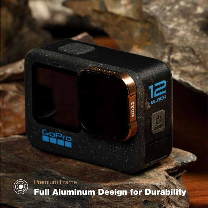 PolarPro - Shutter Collection - Filter für GoPro Hero 9, 10, 11 & 12-3er-Pack Filter Kit - ND8, ND16