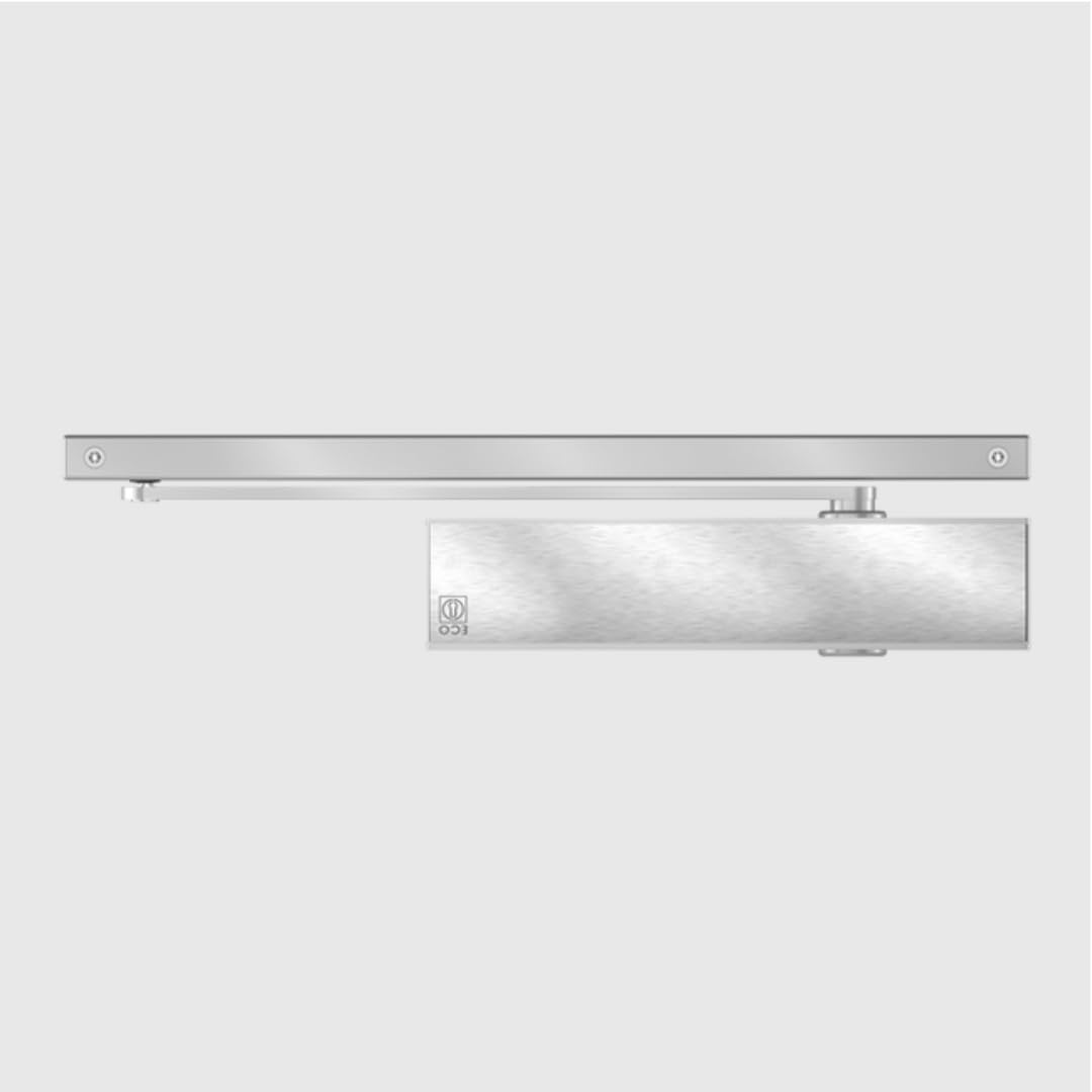 ECO-Schulte Set TS 61 Gleitschiene EF DIN links ER ECO Edelstahl für externe Brandmeldeanlagen; ca.